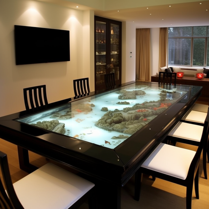 55 Inch Digital Game Table (Walnut)